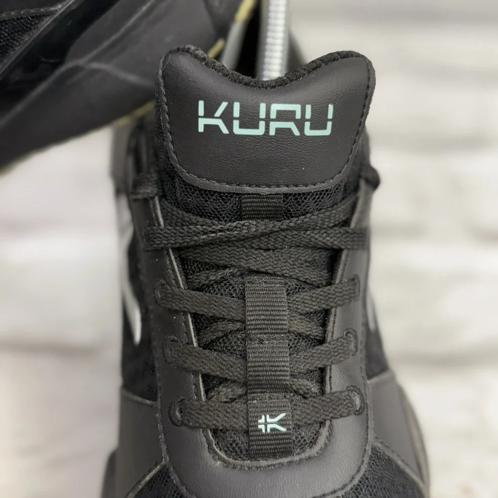 Kuru Quantum 2 Womens Size 10 Black Gray Athletic Running Walking Shoes Sneakers
